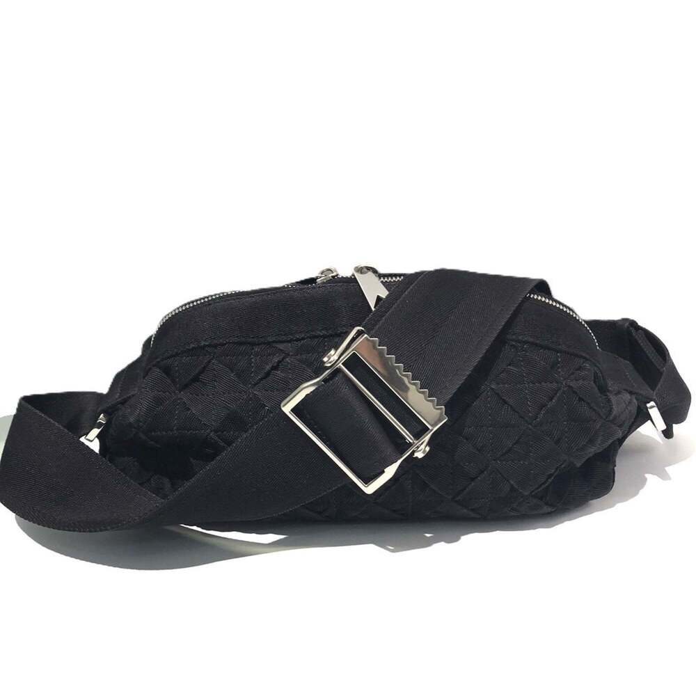 BOTTEGA VENETA Black Intrecciato Hobo Bag